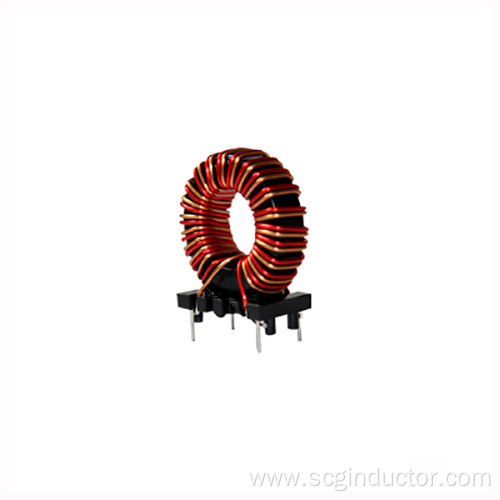 Ferrous-Si-Al magnetic ring inductor